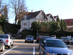 Blick vom Parkplatz